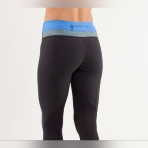 Lululemon Run Inspire Crop Speed Pace Wunder Pants Yoga Size 4